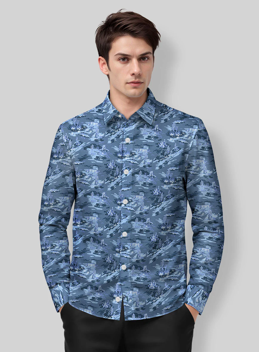 Frostbite Camo Organic Cotton Shirt - Image 2