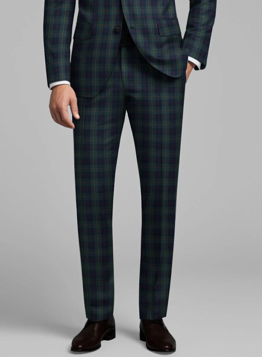 Frosted Forest Check Pants - Image 2