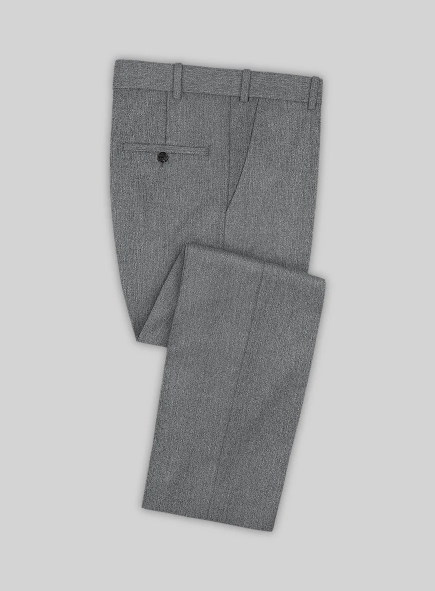 Frosted Mid Gray Terry Rayon Suit - Image 5
