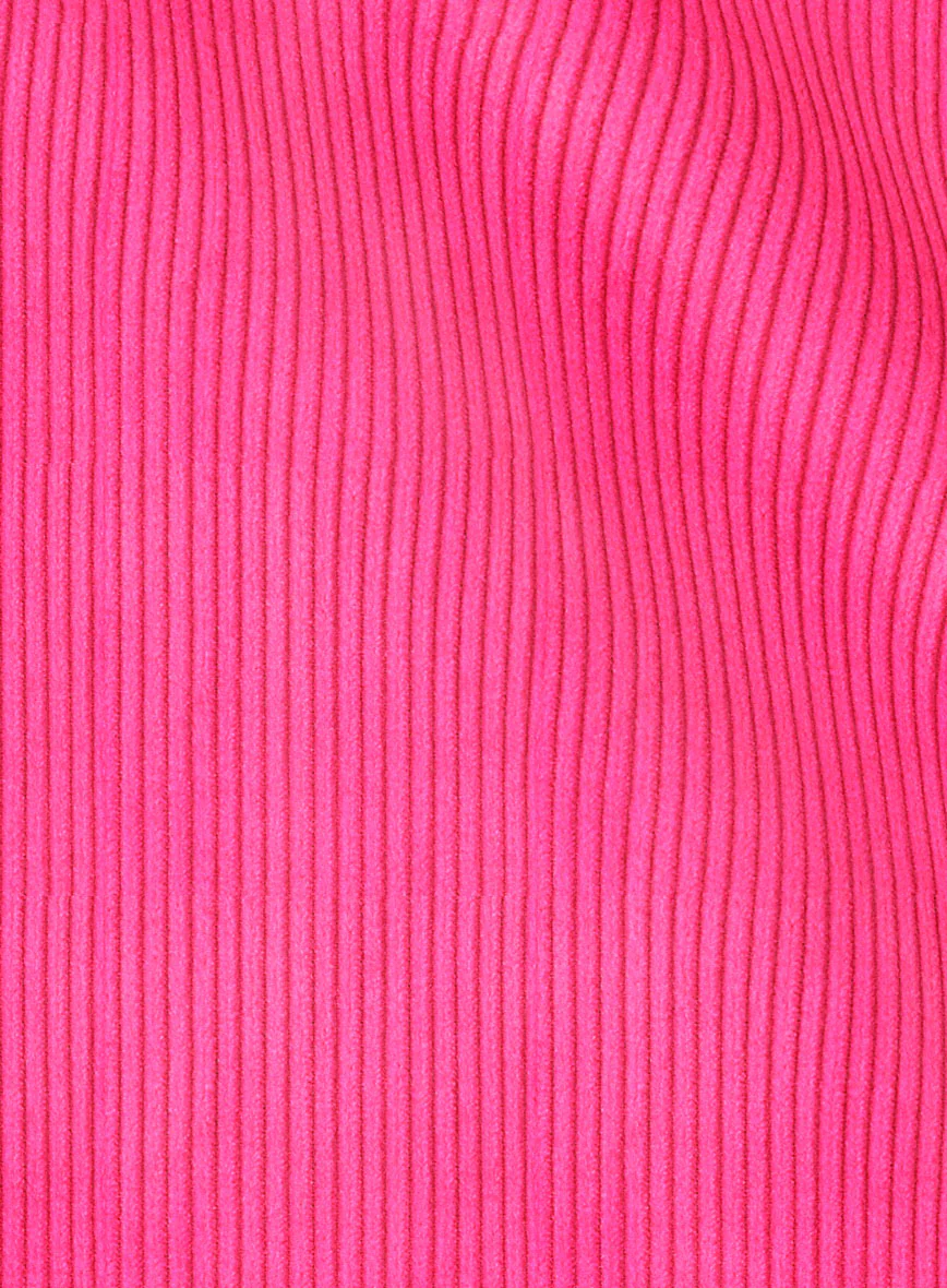 Fusica Pink Corduroy Double Breasted Suit - Image 6