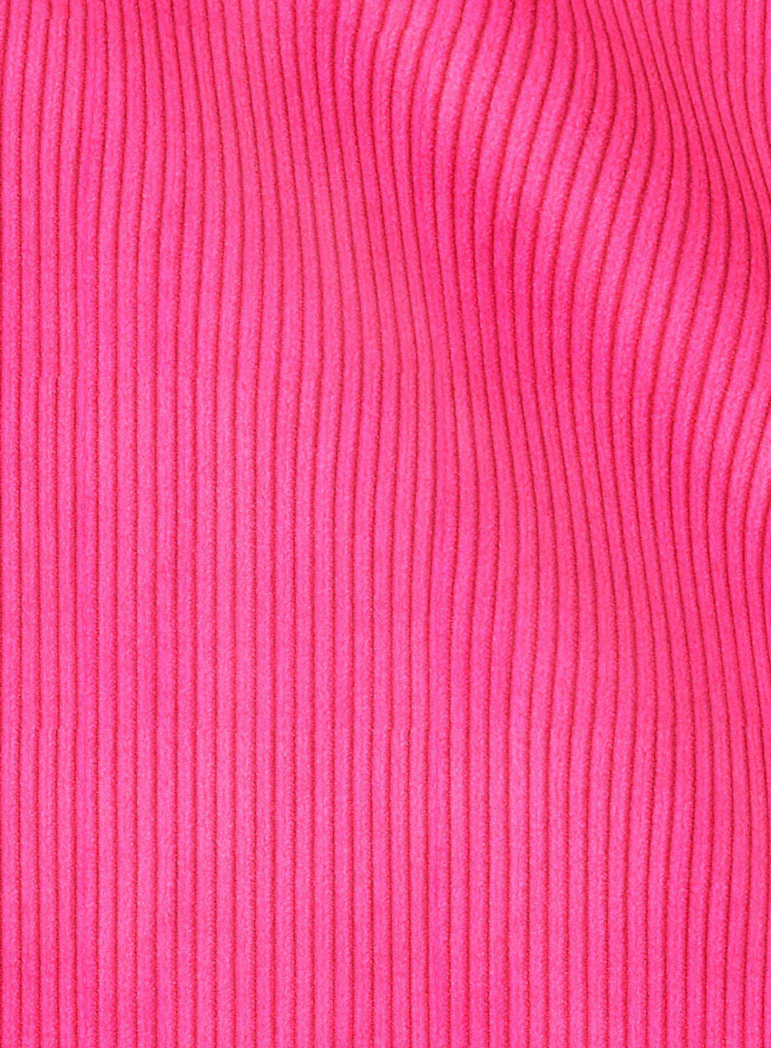 Fusica Pink Corduroy Shirt - Image 5