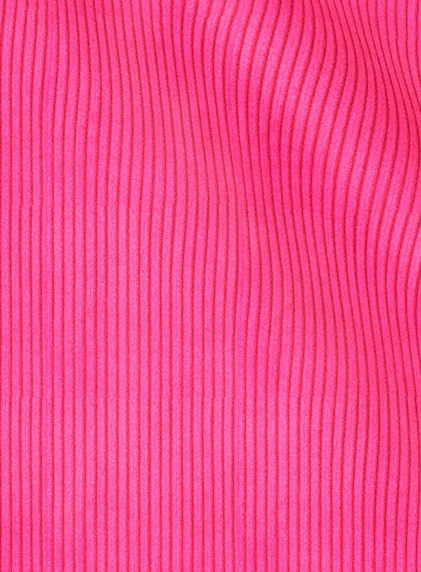 Fusica Pink Corduroy Pants - Image 3