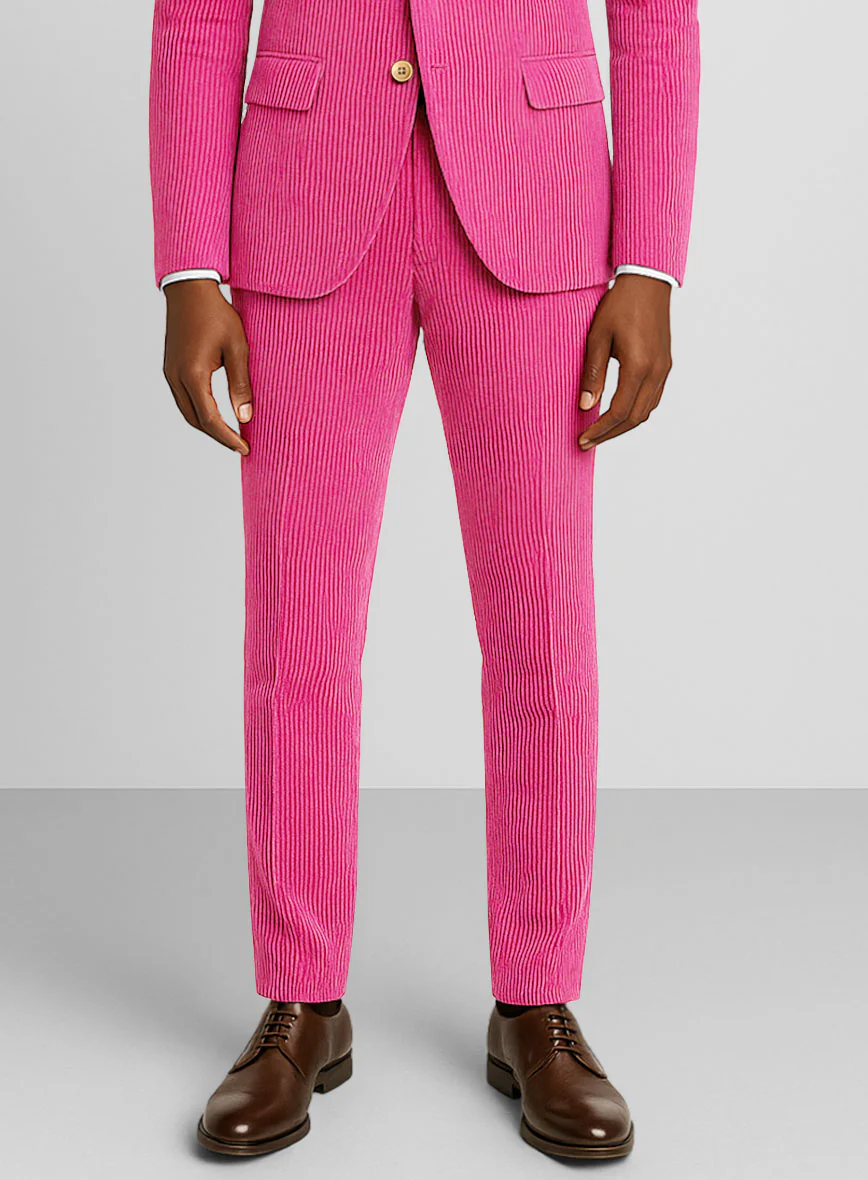 Fusica Pink Corduroy Suit - Image 6