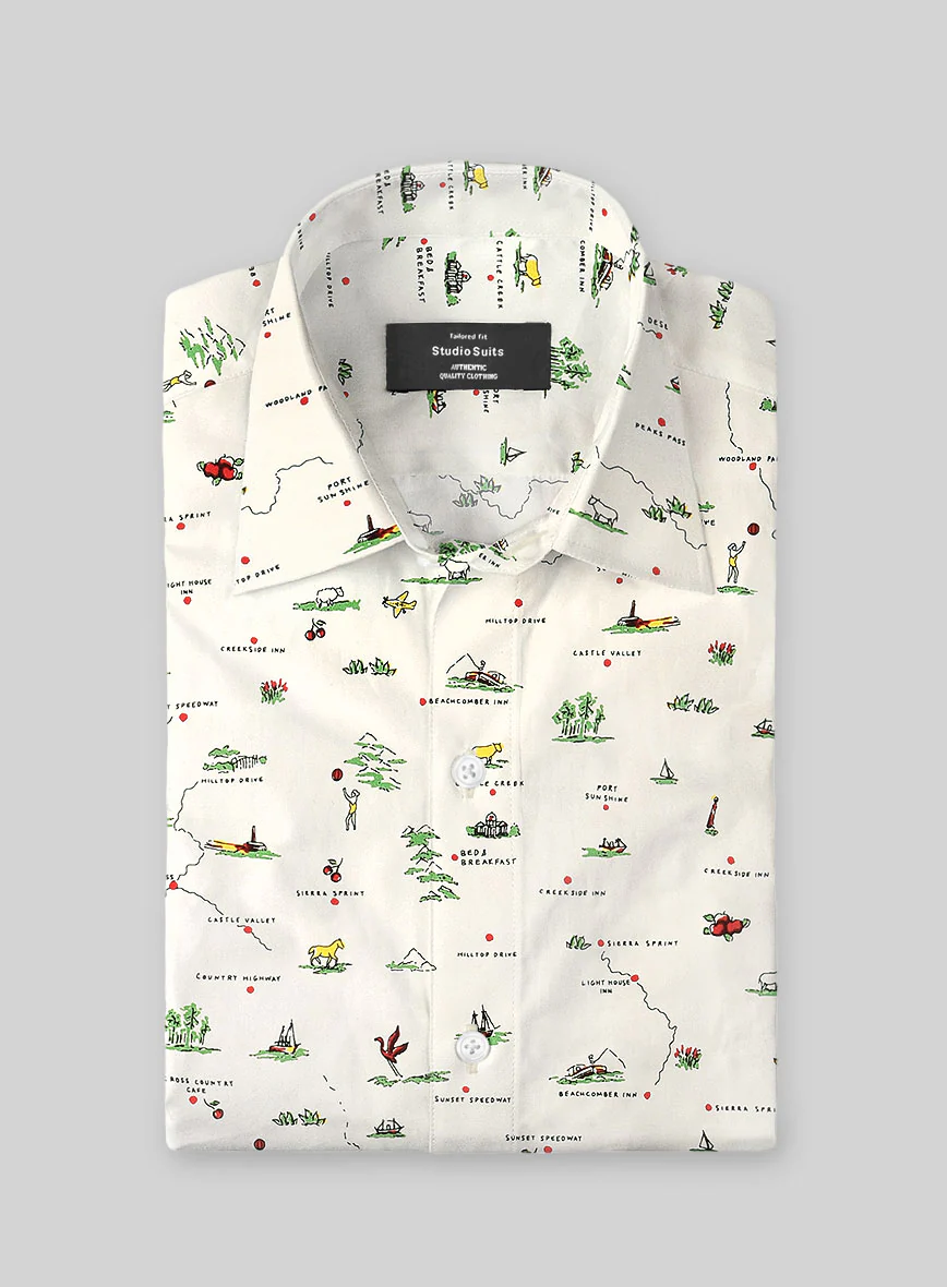 Garden Muse Cotton Shirt - Image 2