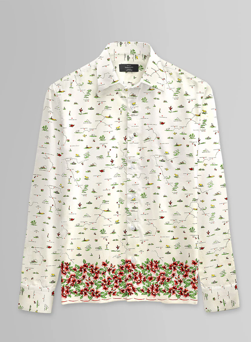 Garden Muse Cotton Shirt - Image 3