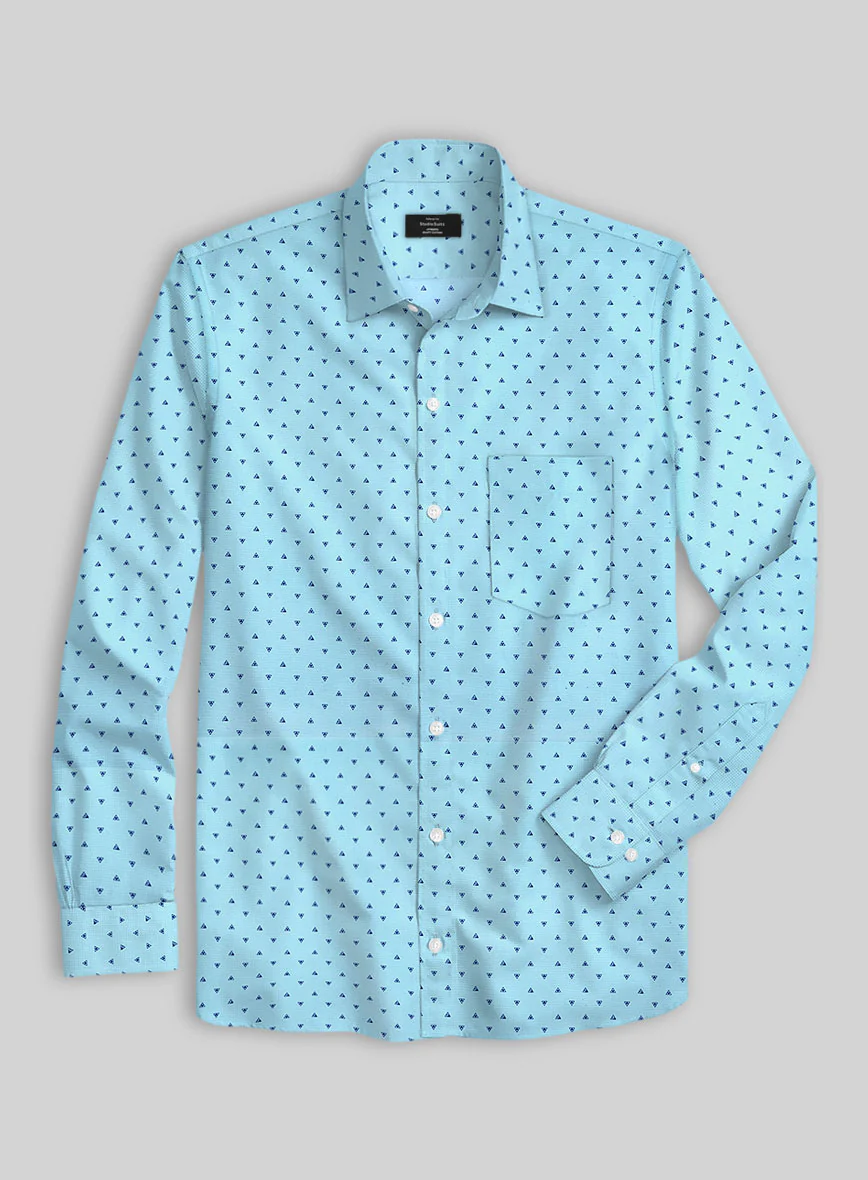 Geo Drift Cotton Shirt - Image 2