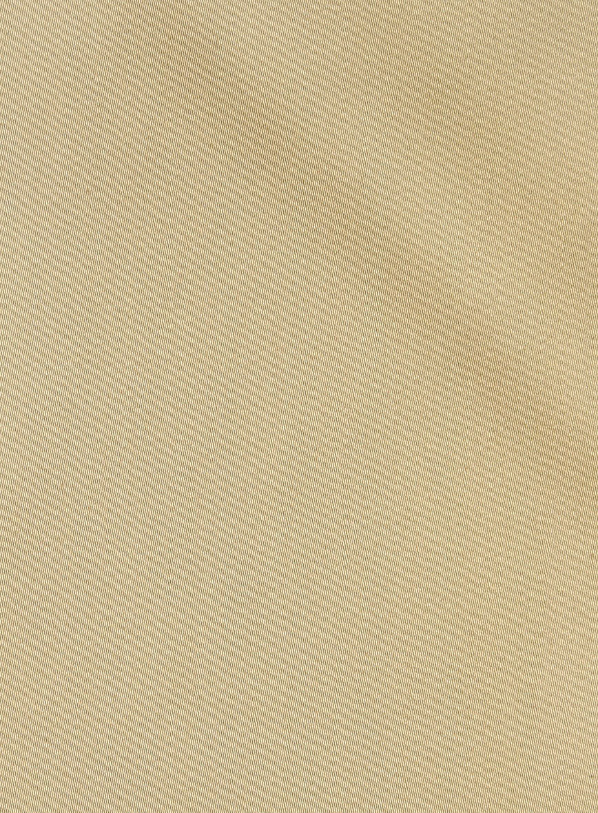 Giza Khaki Cotton Shirt - Image 5