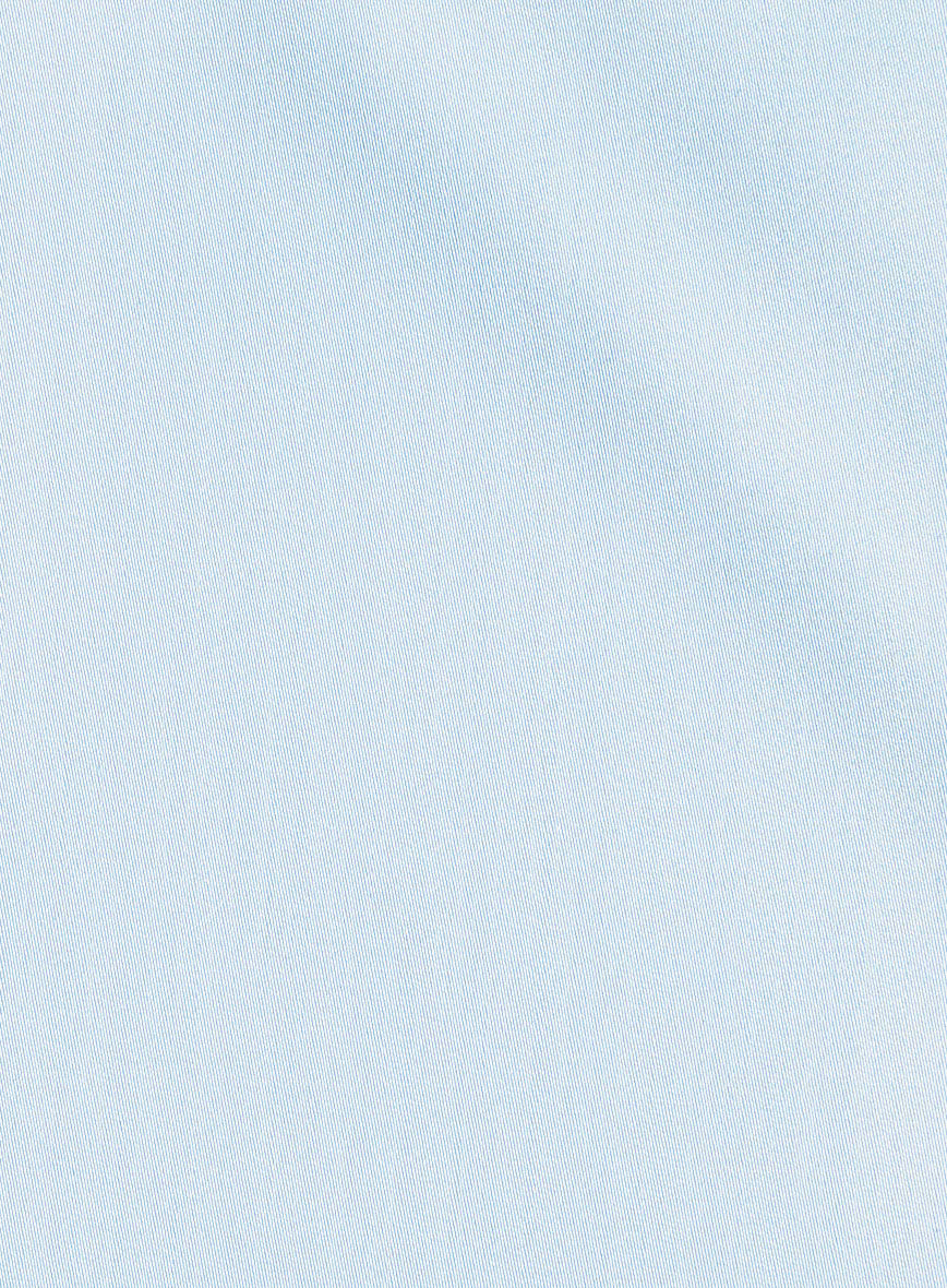 Giza Light Blue Cotton Shirt - Image 5