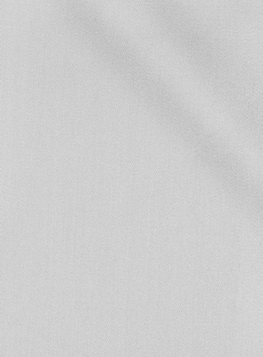 Giza Light Gray Cotton Shirt - Image 5