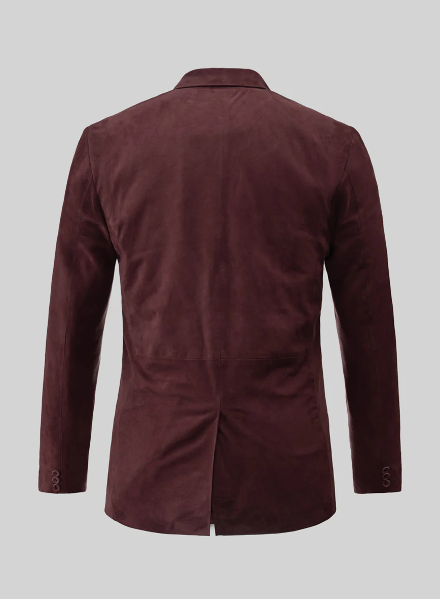 Grapevine Suede Leather Blazer - Image 3