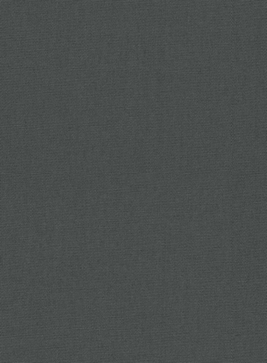 Graphite Stretch Poplene Shirt - Image 4