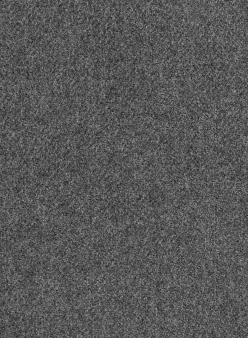 Gray Heavy Tweed Pea Coat - Image 2