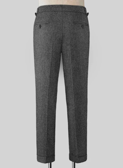 Gray Highland Tweed Trousers - Image 3