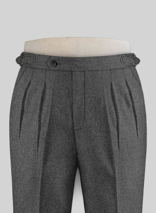 Gray Highland Tweed Trousers - Image 4