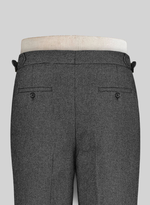 Gray Highland Tweed Trousers - Image 5