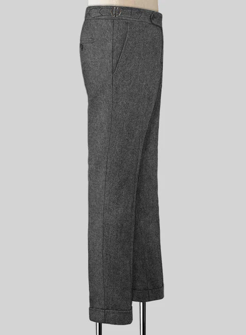 Gray Highland Tweed Trousers - Image 7