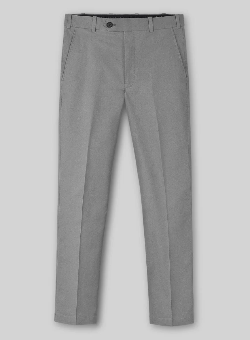 Gray Stretch Chino Suit - Image 5
