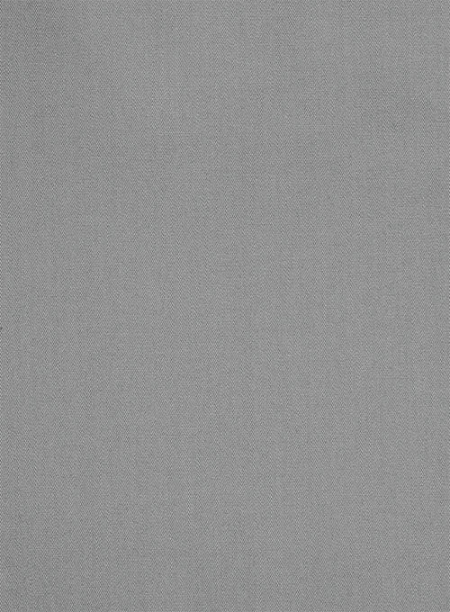 Gray Stretch Twill Shirt - Image 3