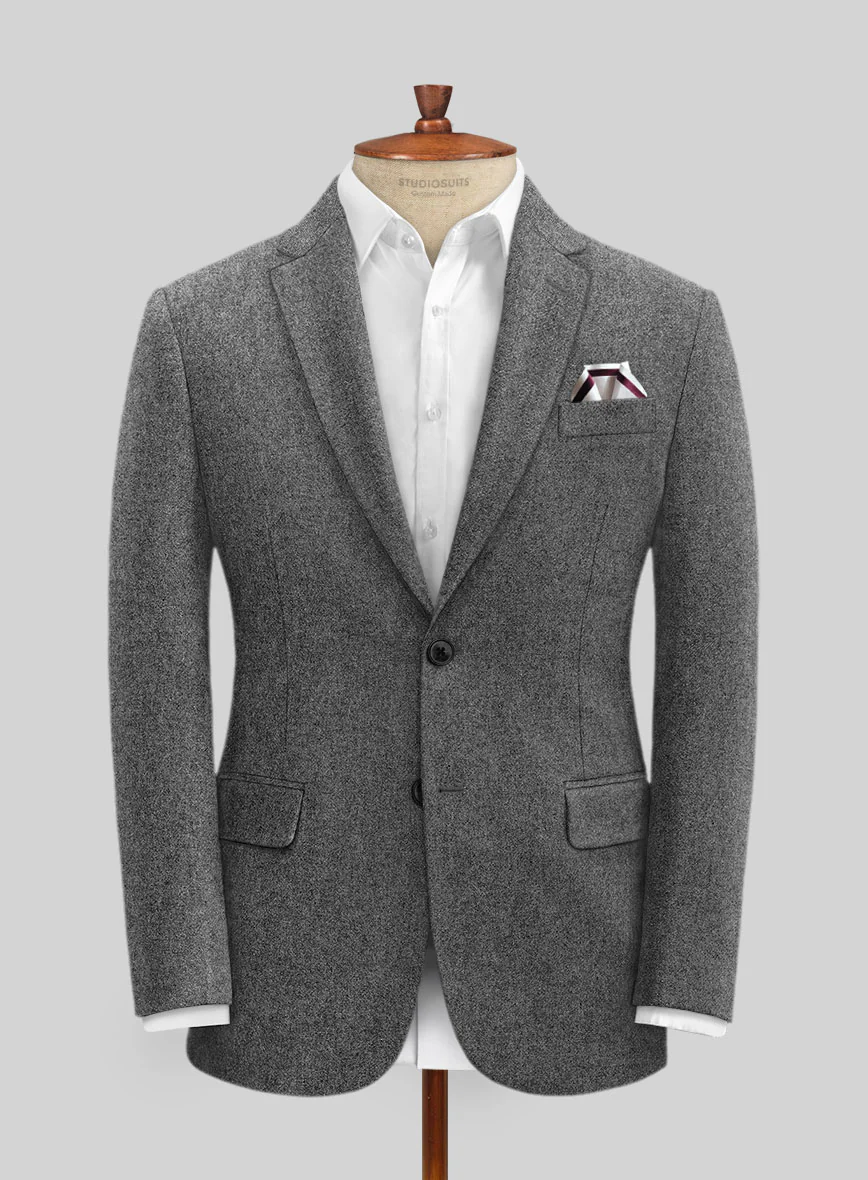 Gray Tweed Suit - Image 4
