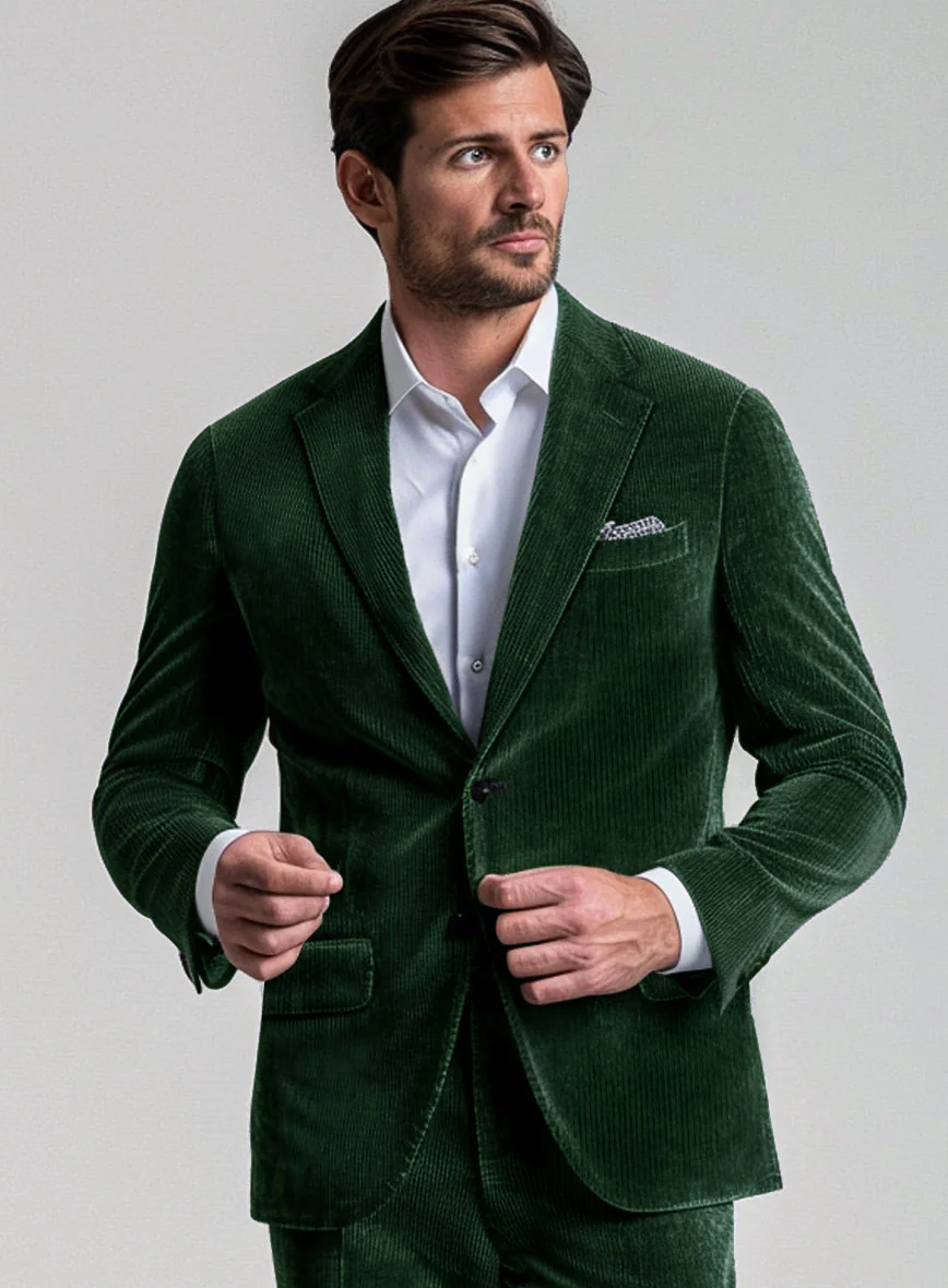 Green Corduroy Jacket - Image 3