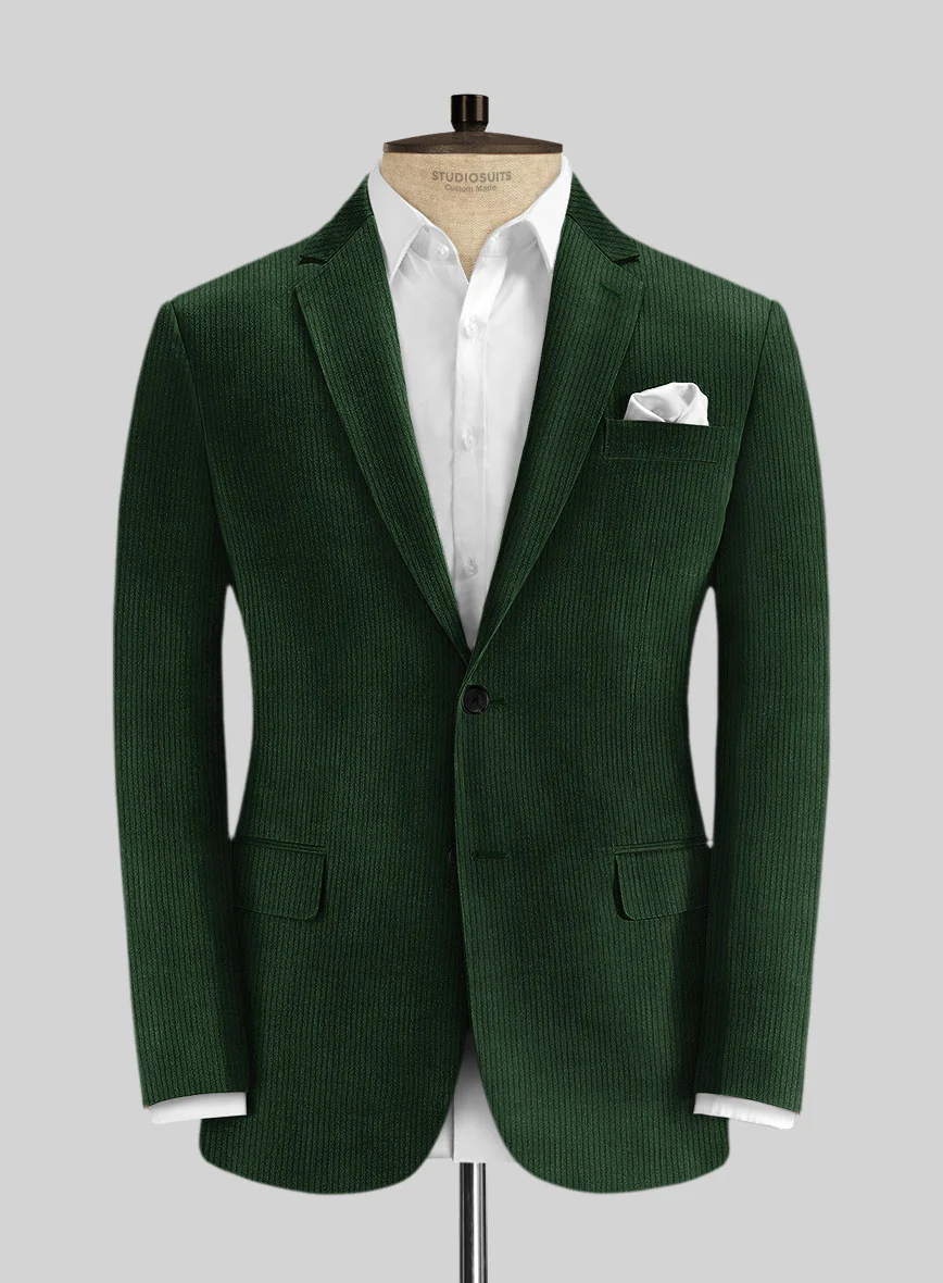 Green Corduroy Suit - Image 3