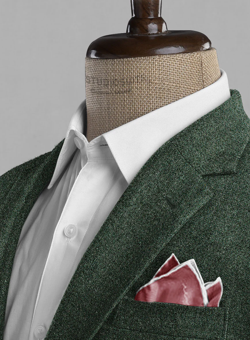 Green Heavy Tweed Jacket - Image 4
