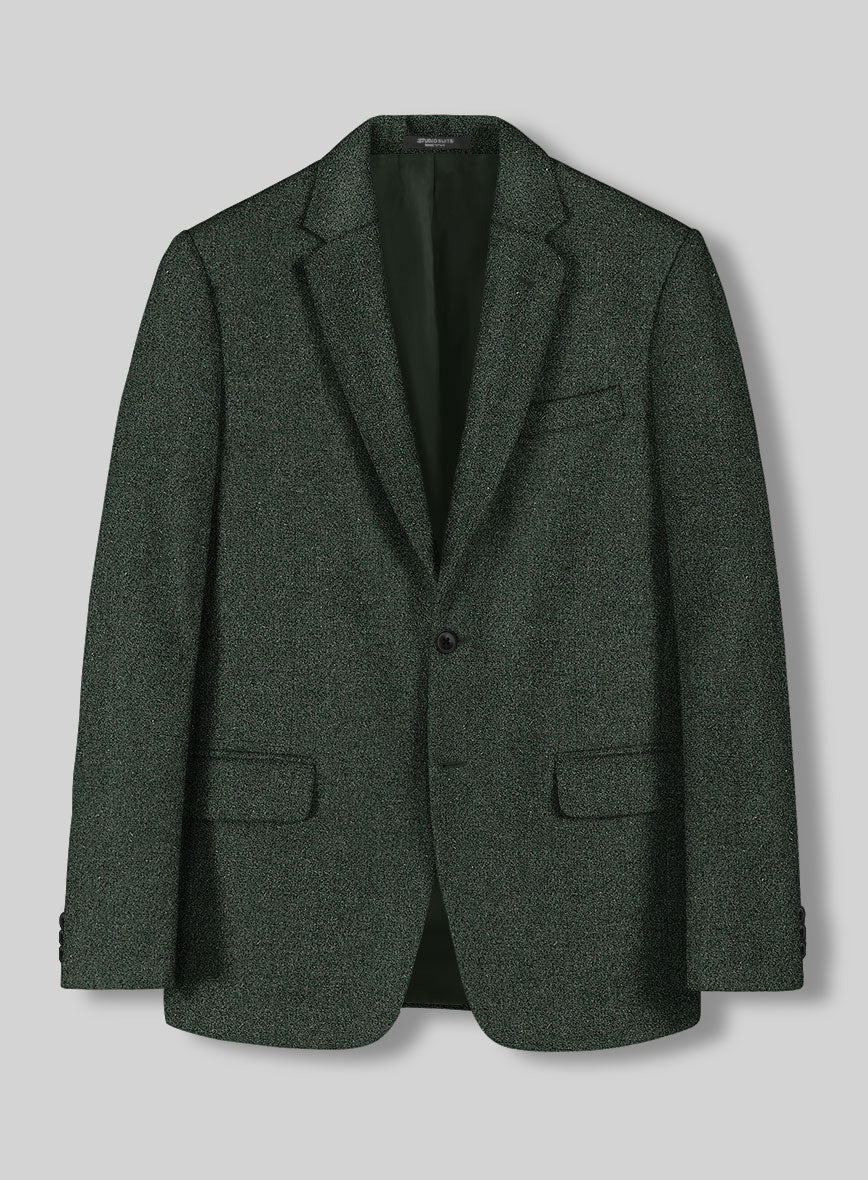 Green Heavy Tweed Suit - Image 4