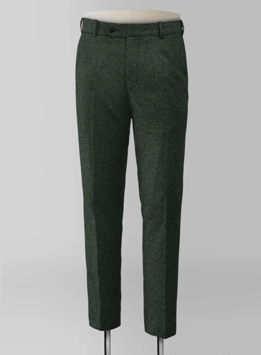 Green Heavy Tweed Suit - Image 9