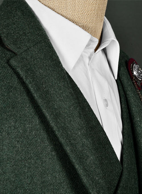 Green Heavy Tweed Suit II - Image 4