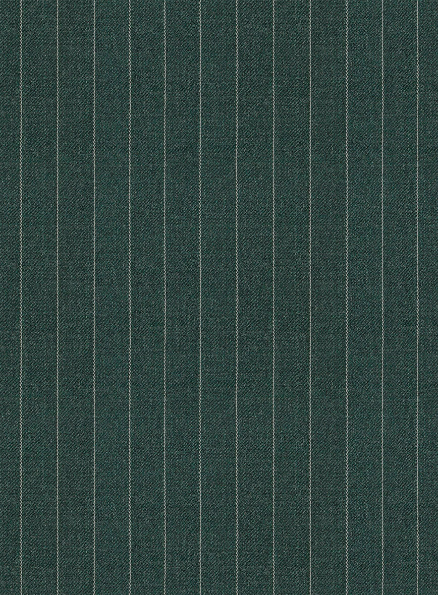Green Pinstripe Suit - Image 7