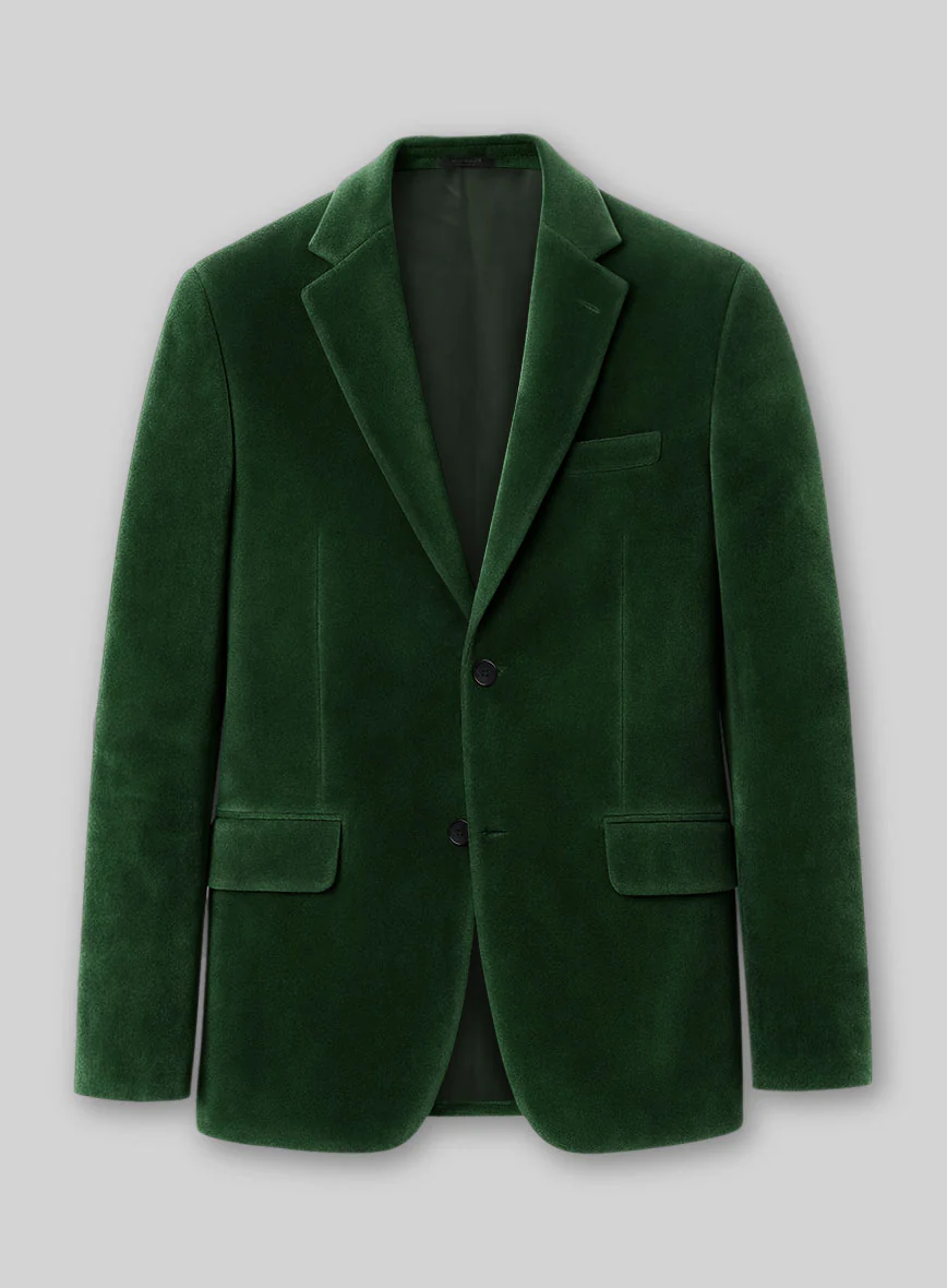 Green Velvet Suit - Image 2