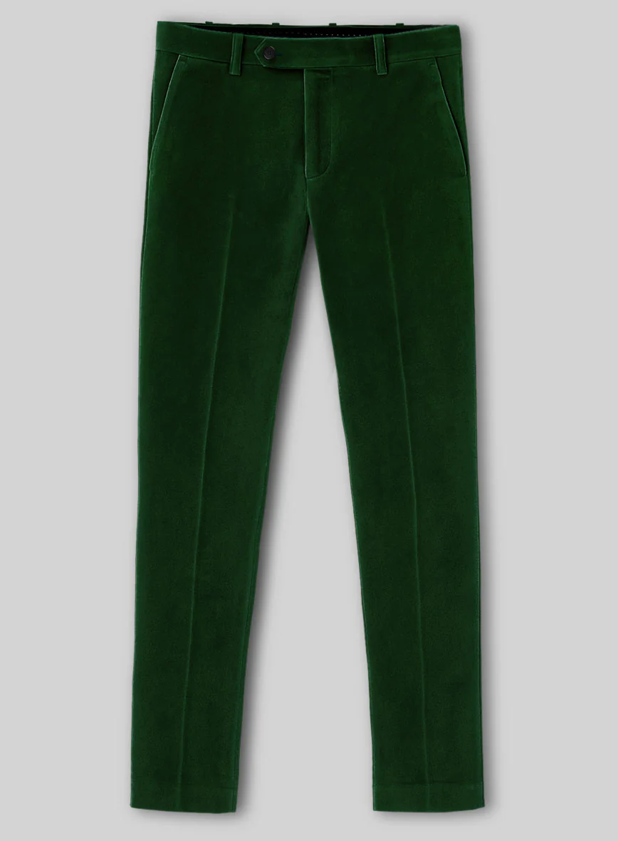 Green Velvet Suit - Image 4