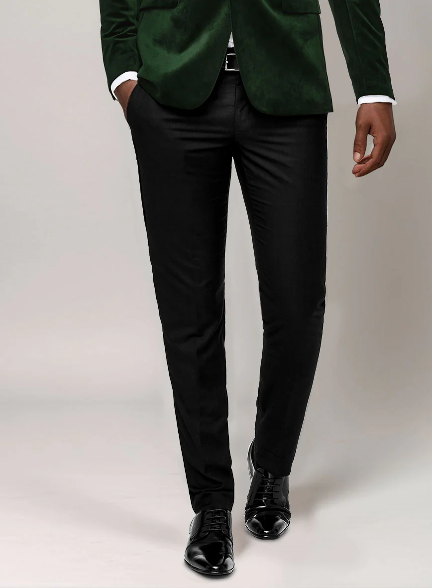 Green Velvet Tuxedo Suit - Image 3