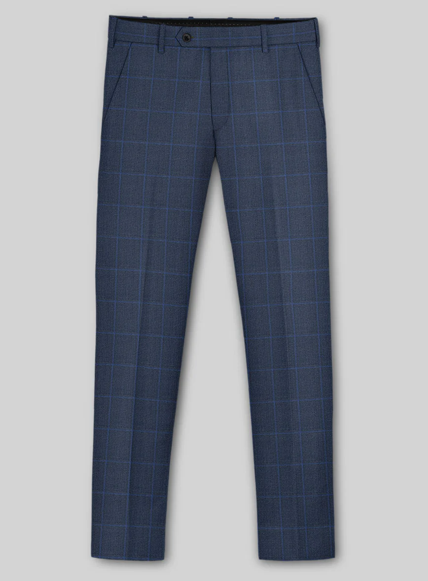 Guabello Blue Glen Suit - Image 5