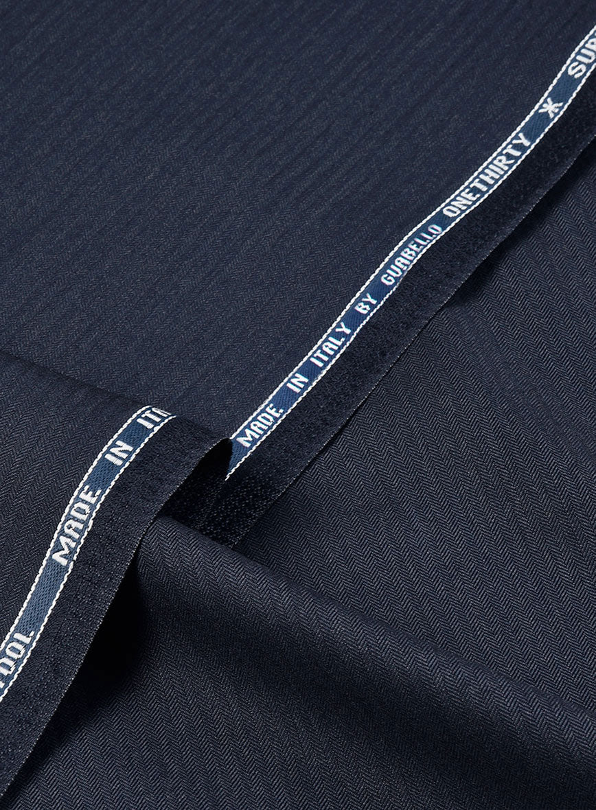 Guabello Blue Herringbone Jacket - Image 3