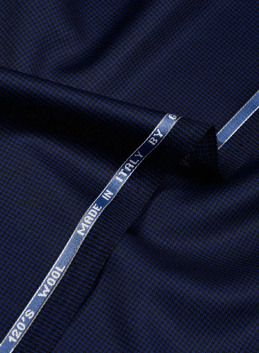 Guabello Blue Houndstooth Suit - Image 7
