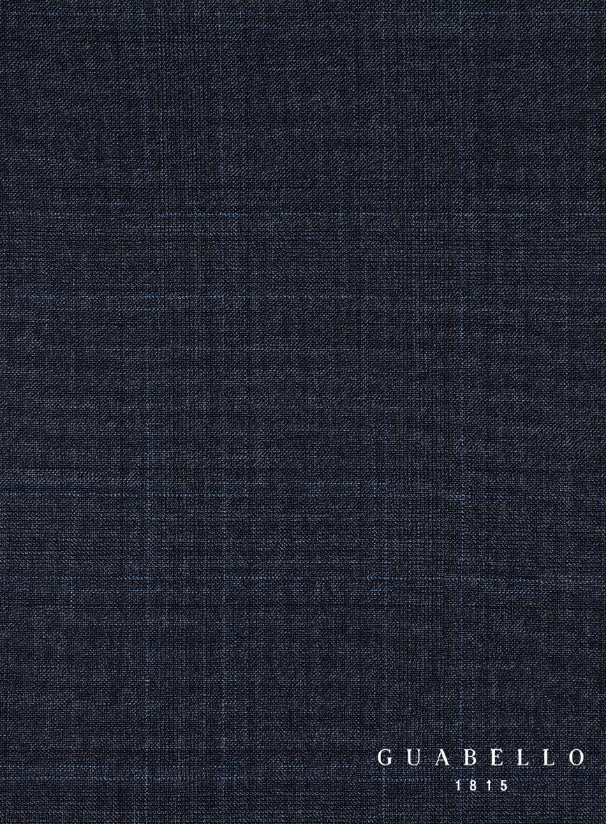 Guabello Blue Windowpane Suit - Image 8