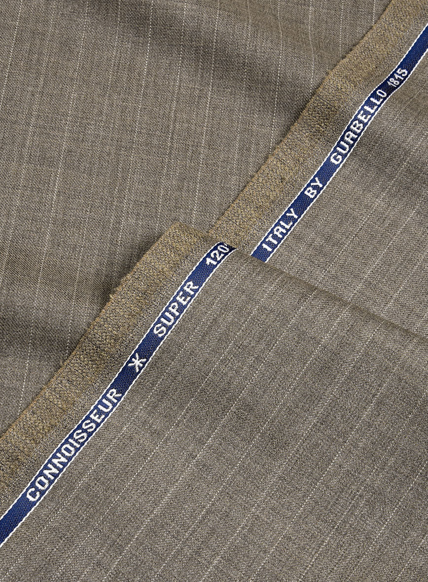 Guabello Brown Chalkstripe Jacket - Image 3