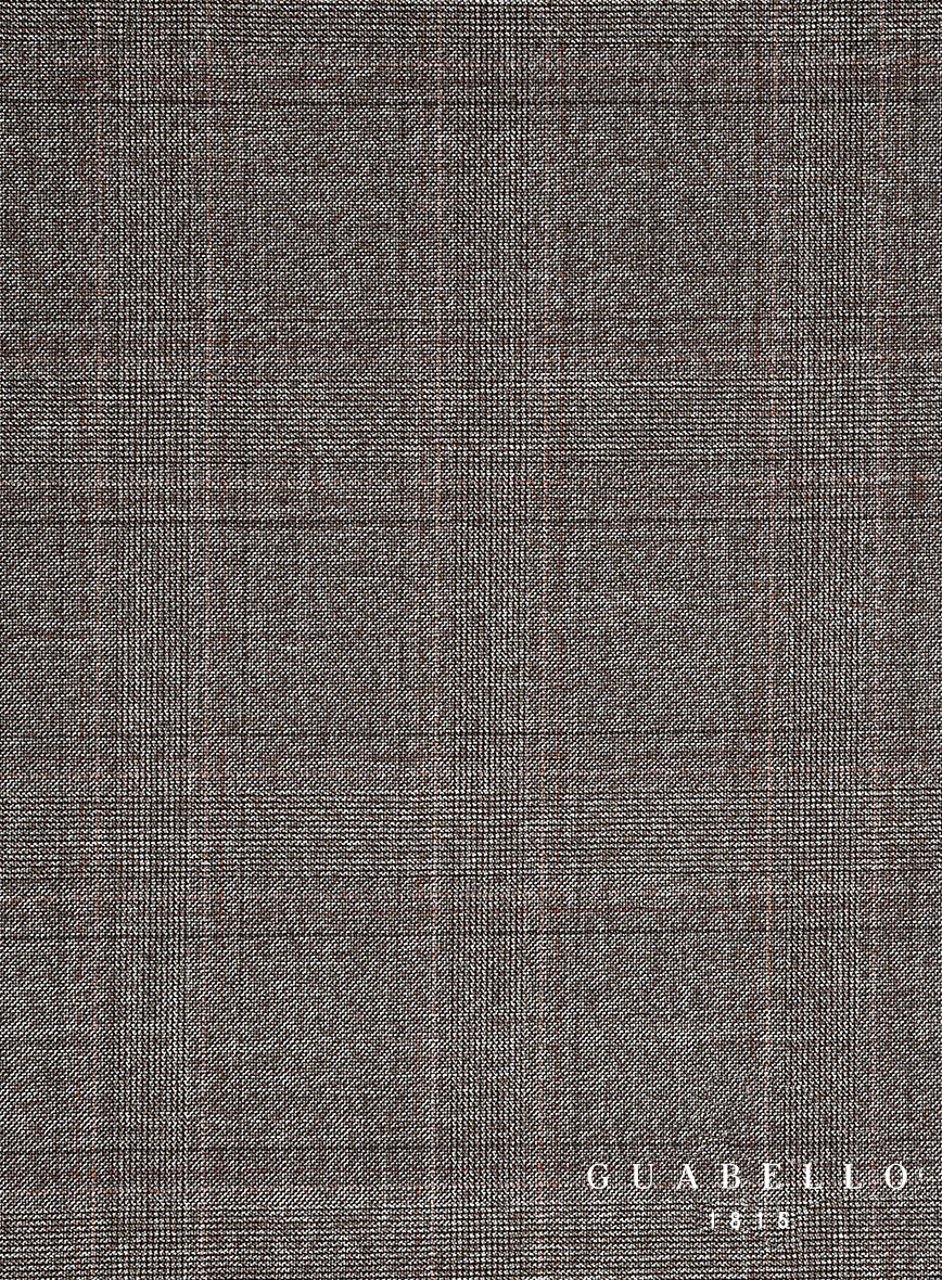 Guabello Brown Windowpane Jacket - Image 5