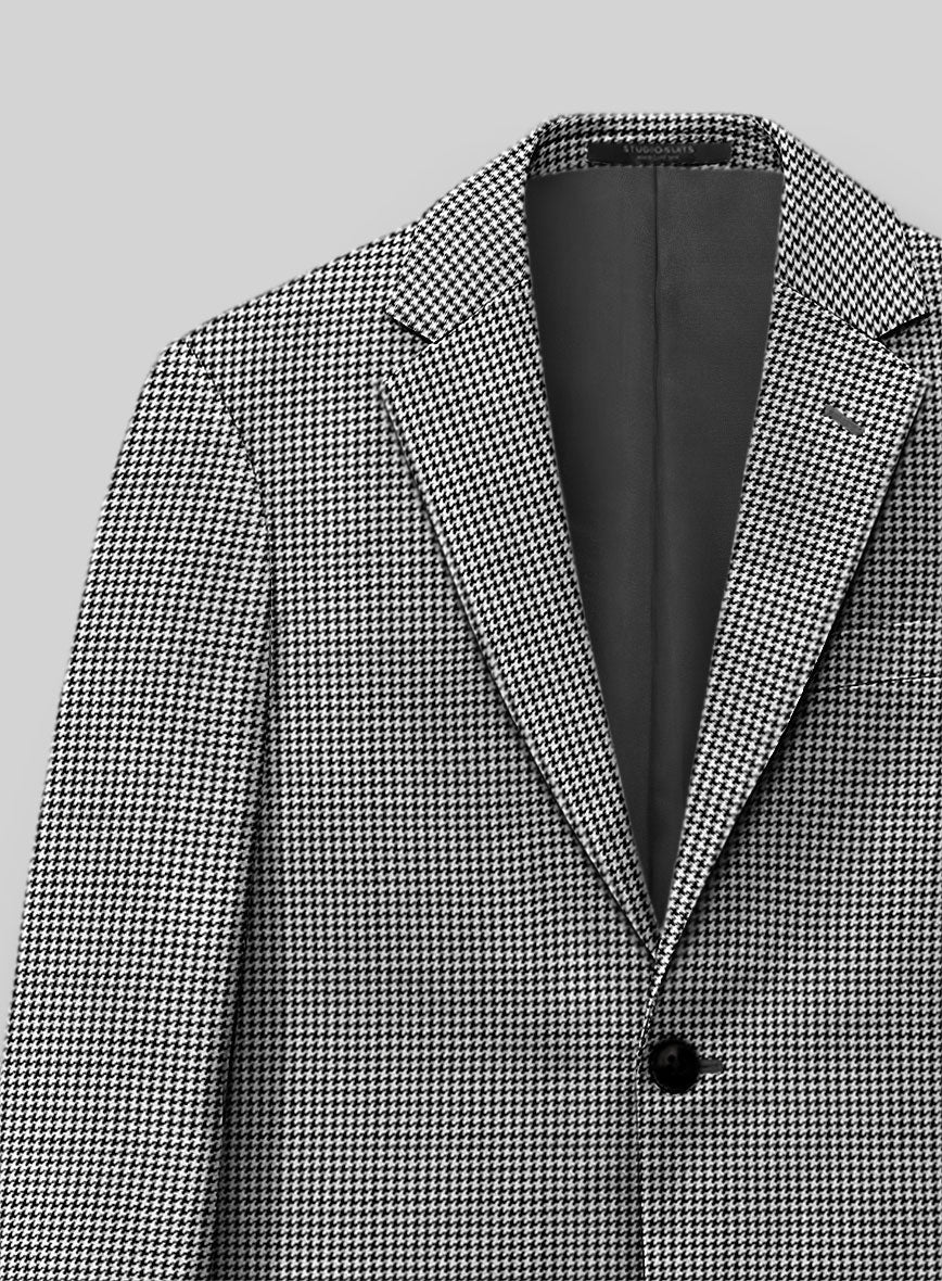 Guabello BW Houndstooth Jacket - Image 3