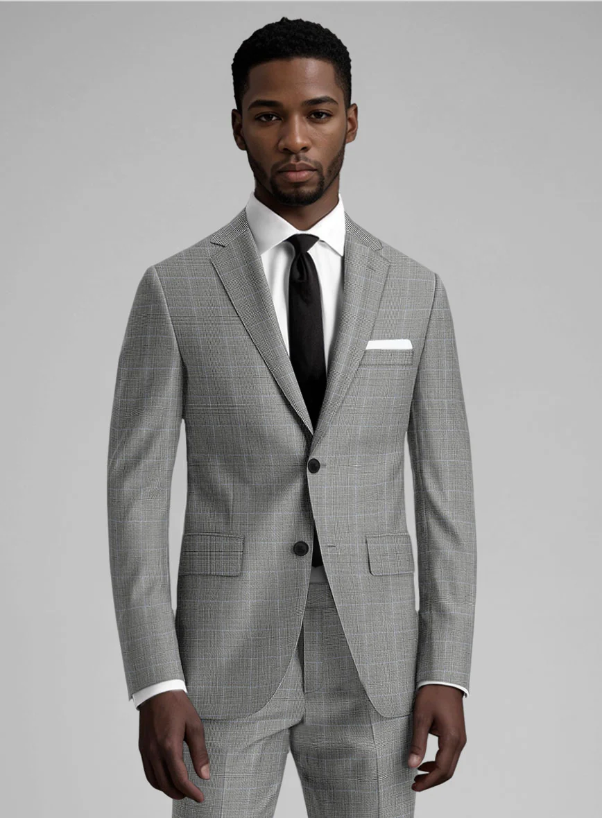 Guabello BW Prince of Wales Suit - Image 3
