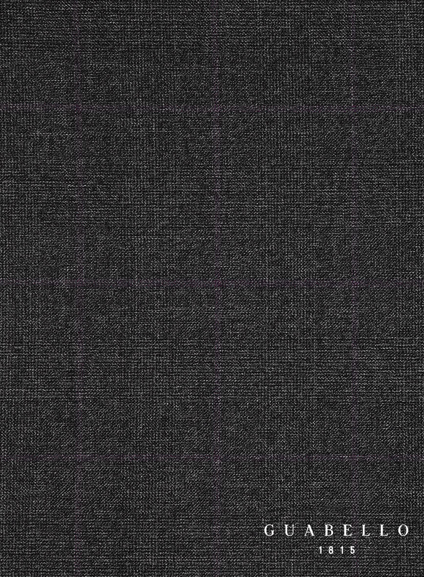 Guabello Charcoal Glen Jacket - Image 5