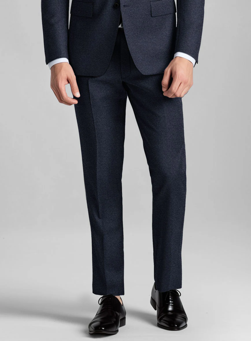 Guabello Dark Blue Hazy Suit - Image 5