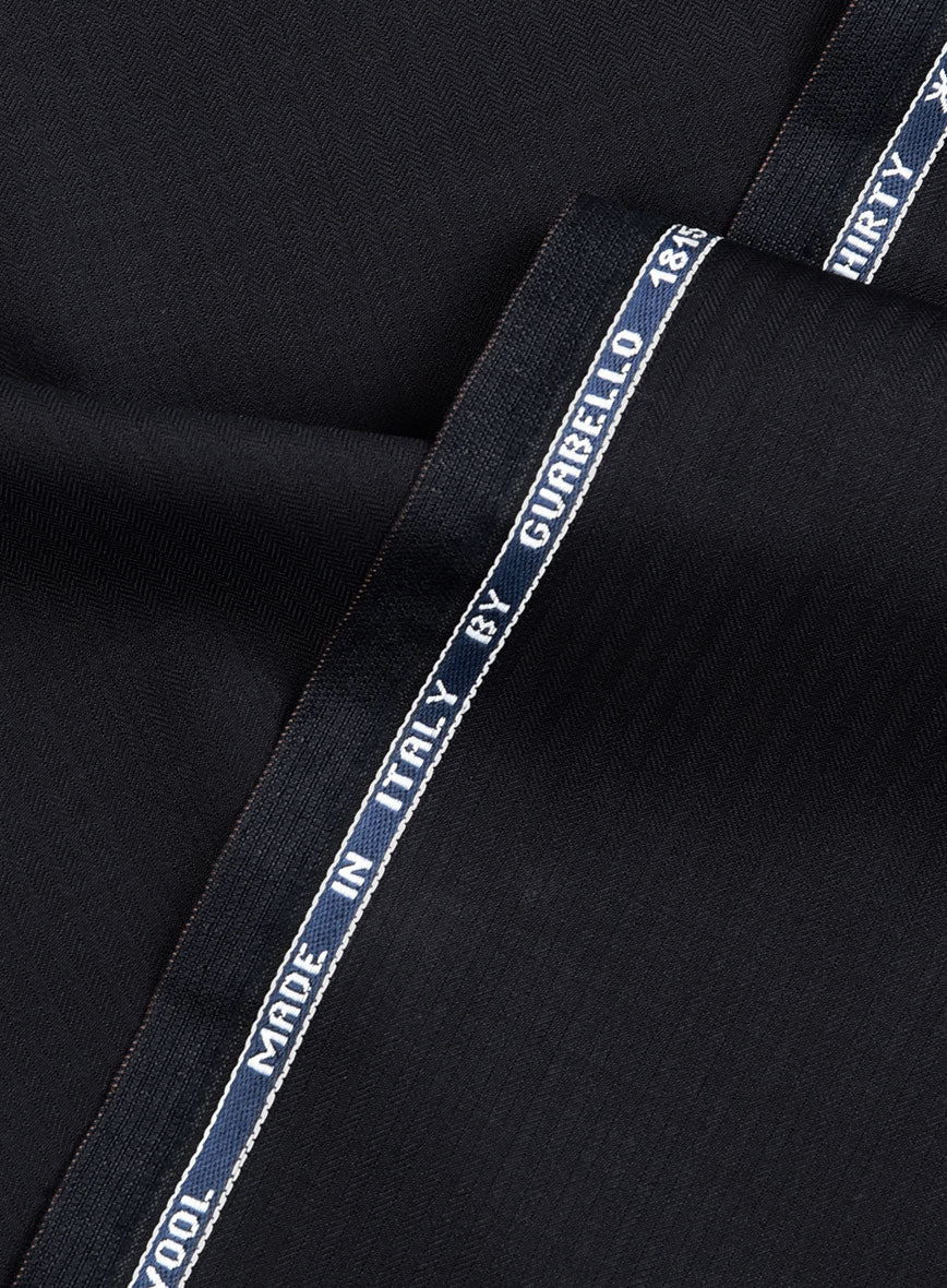 Guabello Dark Blue Herringbone Suit - Image 6