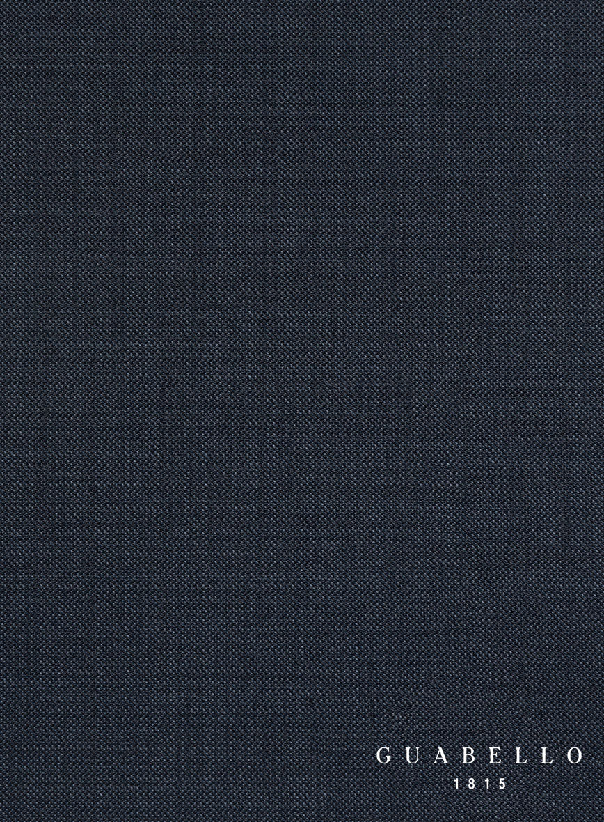 Guabello Dark Blue Sharkskin Jacket - Image 4