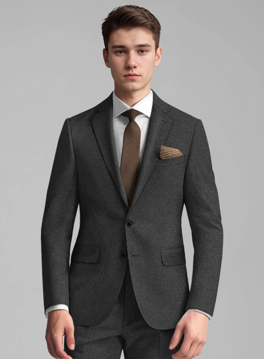 Guabello Dark Gray Hazy Suit - Image 3