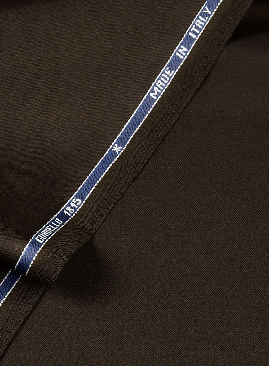 Guabello Espresso Brown Twill Jacket - Image 4