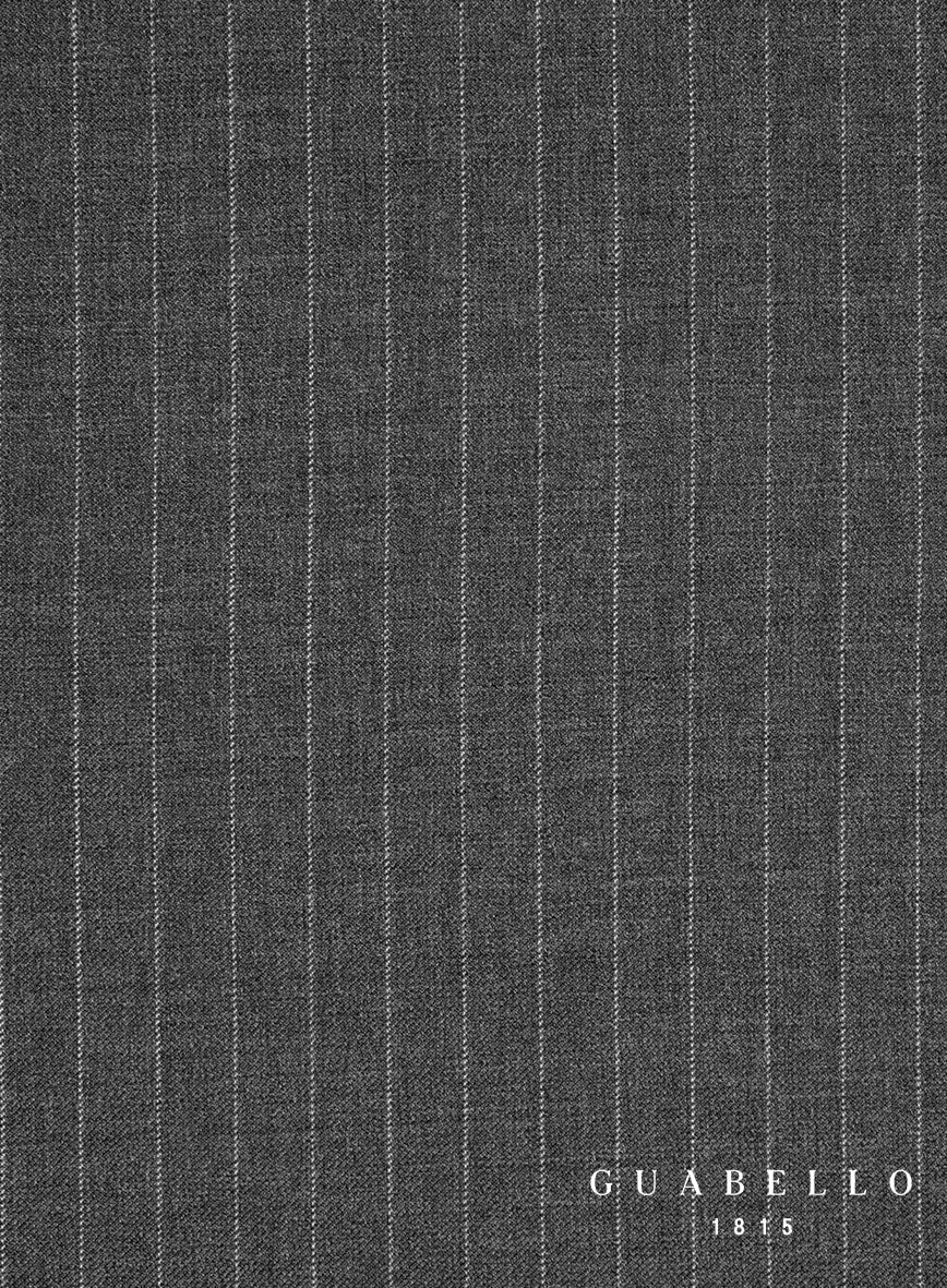 Guabello Gray Pinstripe Pants - Image 4