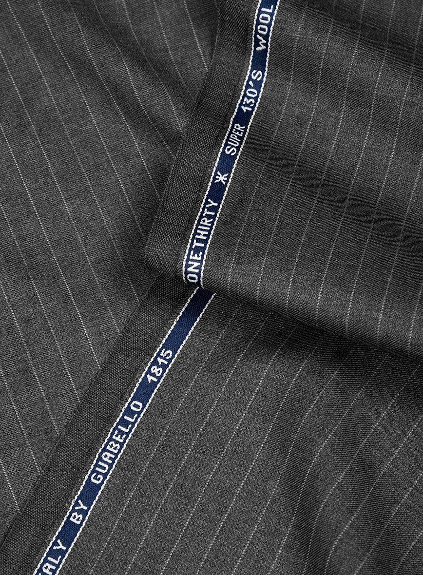 Guabello Gray Pinstripe Suit - Image 7