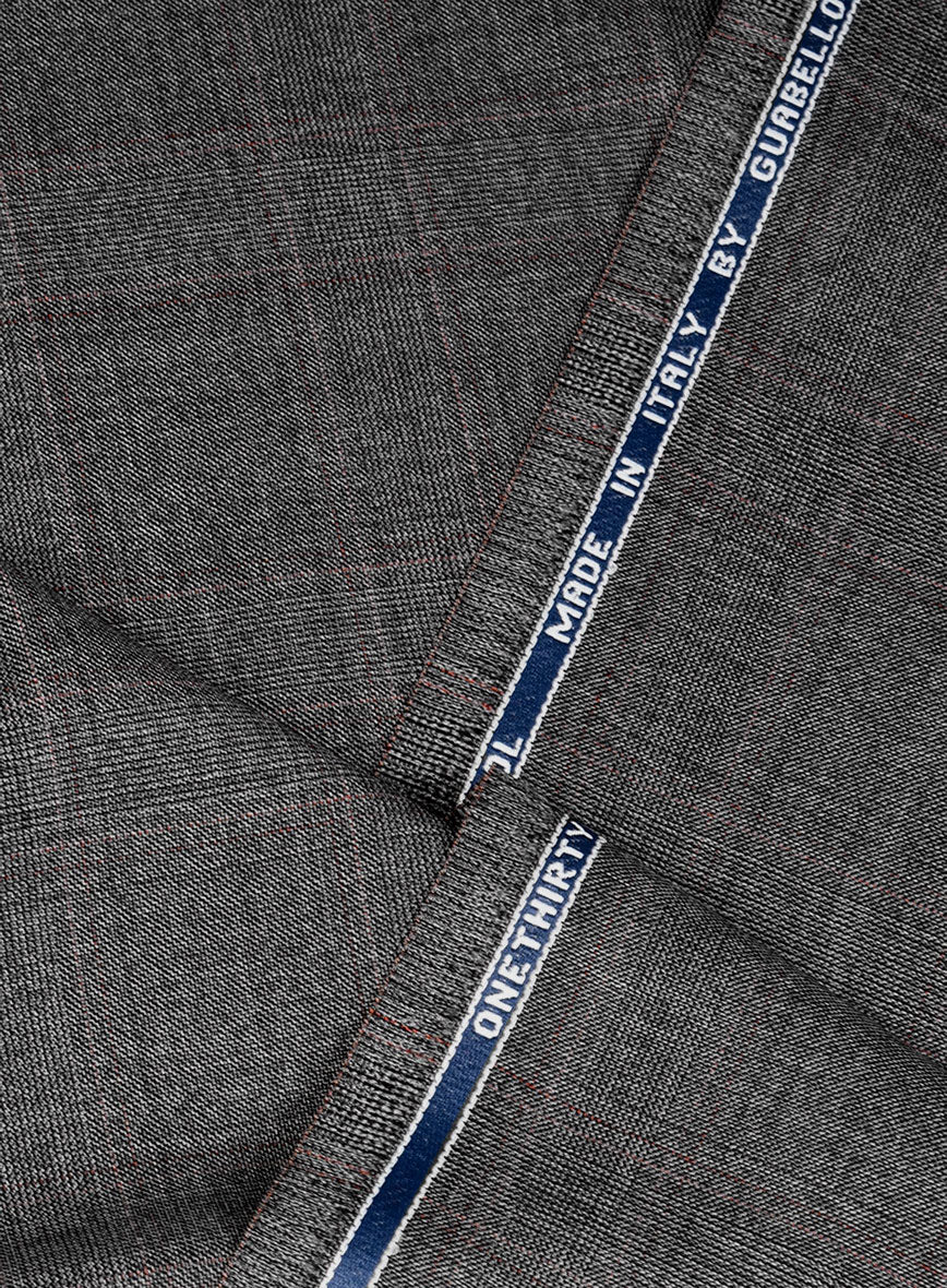 Guabello Gray Windowpane Jacket - Image 3